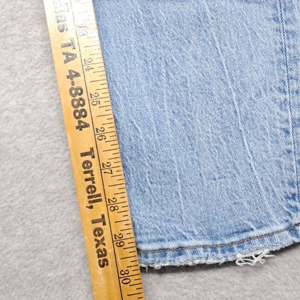Abercrombie & Fitch Women's Jeans 27 The 90s Straight Ultra High Rise Distressed - Picture 11 of 13